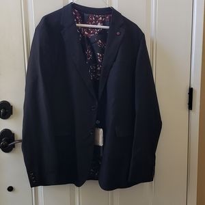 NWT Ted Baker Mens Navy Blazer Size 6 (2XL)